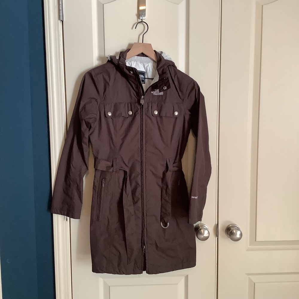 The North Face Brown HyVent DT Raincoat XS